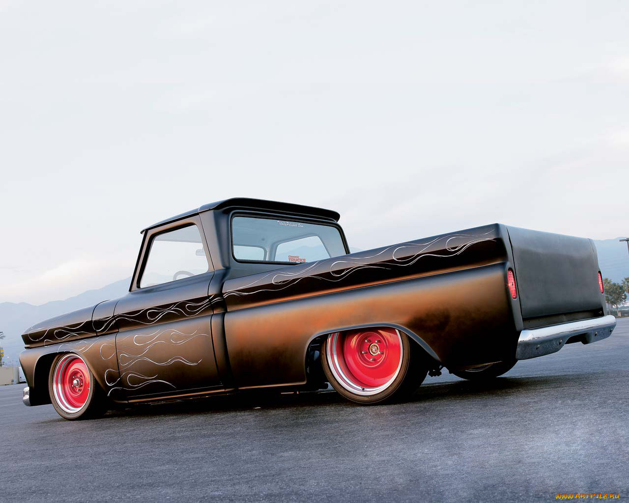 1964, chevy, pickup, , custom, pick, up